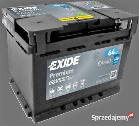 Akumulator Exide Premium 64Ah 640A EN PRAWY PLUS Chełm Sprzedajemy pl