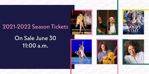 Season Tickets | Lied Center for Performing Arts, Lincoln NE