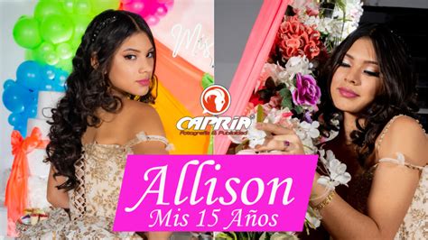 Mis 15 años allison Cali CAPRIA FOTOGRAFIA Y PUBLICIDAD