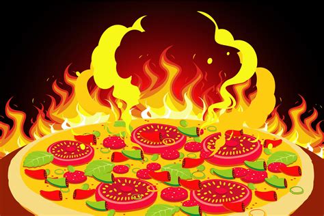 Pizza Hot Spicy Graphic By Edywiyonopp Creative Fabrica