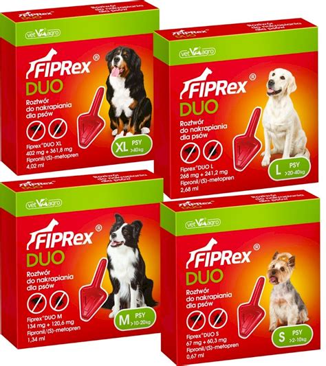 Fiprex Duo Caine Adavet Farmacie Veterinara Pet Shop Cosmetica