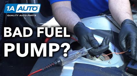 How To Diagnose A Failed Car Truck And Suv Fuel Pump Youtube