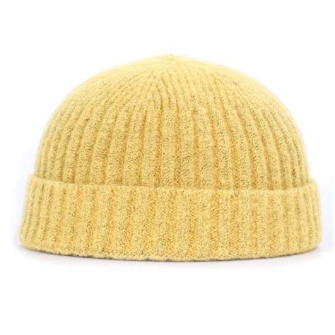 Winter Hats For Men Woman Beanies Knitted Fluorescent Hat Girls Autumn