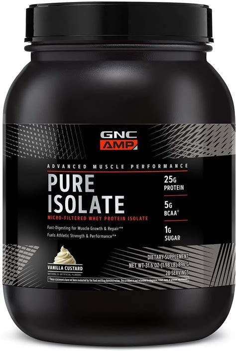 GNC Pure Isolate Whey Protein Natillas De Vainilla Yaxa Guatemala