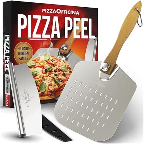 Antech Pala Per Pizza Pala Pizza Corta In Alluminio Con Manico