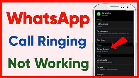 How To Fix WhatsApp Call Not Ringing On Android 2022 YouTube