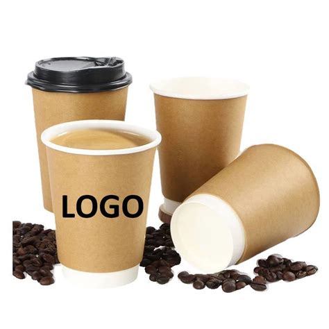 Disposable Hot Drink Takeout Milktea Single Wall Double Wall Paper Cup China Paper Cups And