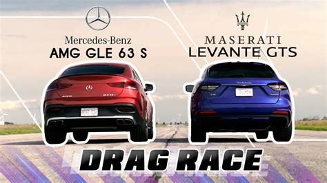 This Drag Race Between The Mercedes Amg Gle S And The Maserati