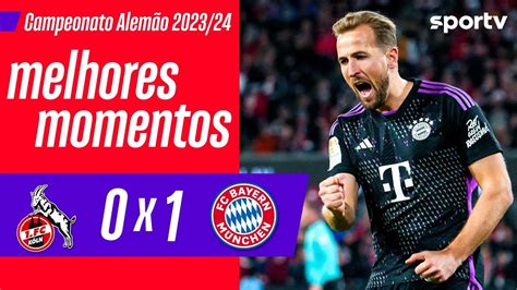 COLÔNIA 0 X 1 BAYERN DE MUNIQUE MELHORES MOMENTOS CAMPEONATO ALEMÃO