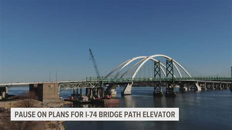 Citing supply chain issues, Bettendorf 'pauses' I-74 project | wqad.com