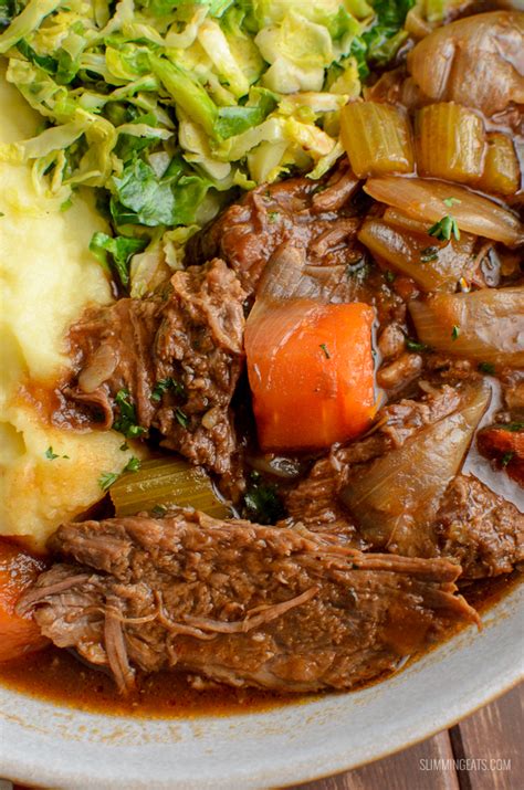 Low Syn Slow Cooker Guinness Beef Brisket Slimming World