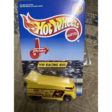 Hot Wheels Jiffy Lube Volkswagen Vw Racing Bus Special Edition Drag Bus Shopee Malaysia
