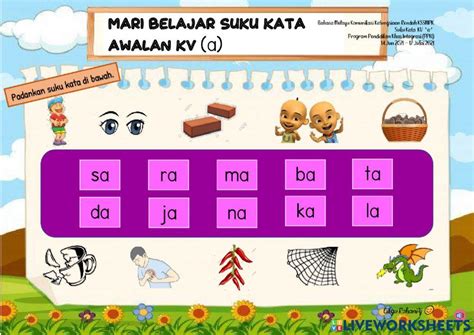 Bmk Kefungsian Rendah Worksheet Live Worksheets