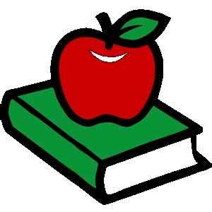 Apple And Books Clipart - ClipArt Best