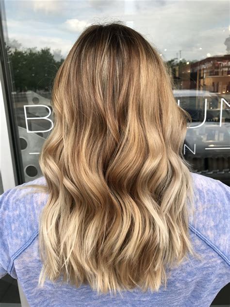 Blonde Balayage Sun Kissed Hair Summer 2017 Hair Color Beach Blonde