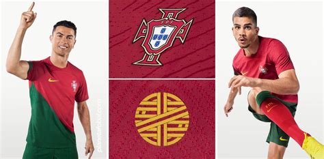 Camiseta De Portugal Para El Mundial Qatar Con Cristiano Ronaldo