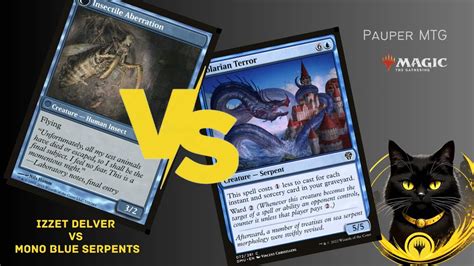 Izzet Delver Vs Mono Blue Serpents Pauper Gameplay YouTube