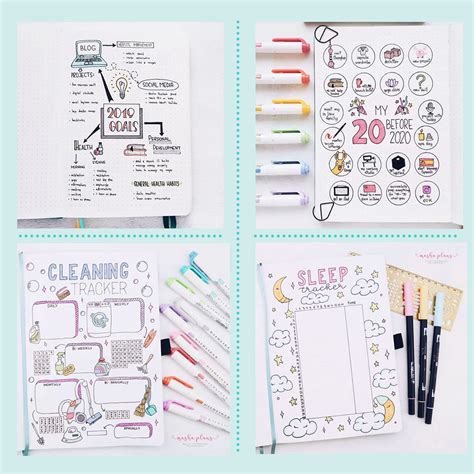 Spice Up Your Journaling with These Aesthetic Bullet Journal Layout Ideas!