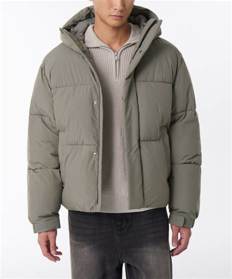 Musinsa Musinsa Standard Daily Puffer Hooded Short Padded Jacket