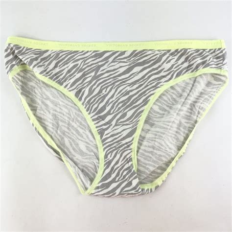 Victoria S Secret Hi Leg Brief Panties Signature Wais Gem