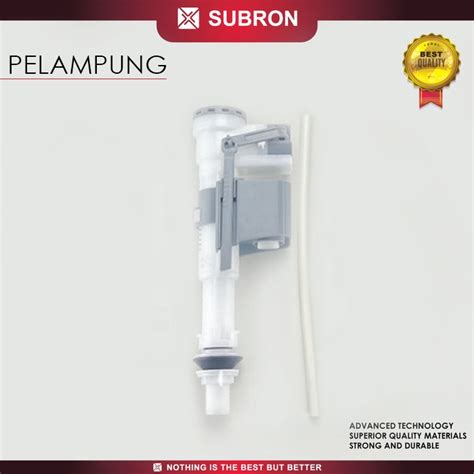 Subron Paket Set Pelampung Kloset Komplit Bahan Abs Toilet Duduk