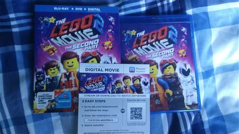 The Lego Movie Blu Ray Unboxing Youtube