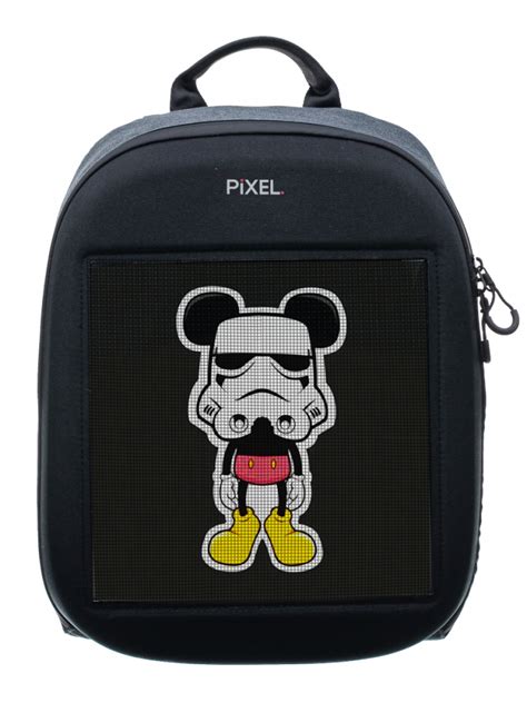 Рюкзак с дисплеем Pixel ONE 2.0 - Grafit (серый) — Tor Market - Тор ...