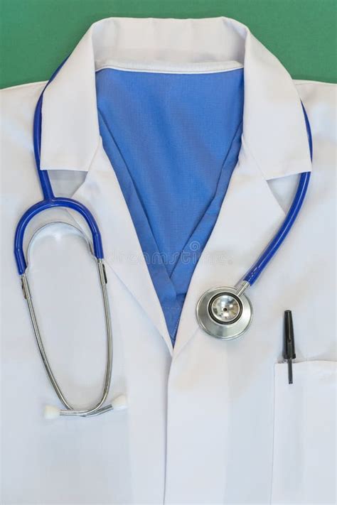 Doctor White Coat and Stethoscope Stock Image - Image of medical, doctor: 120383191