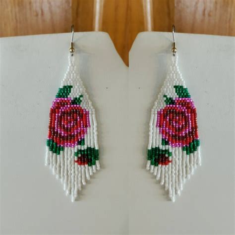 Native American Beaded Roses