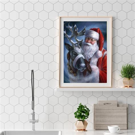 Diamond Painting 5D Full Round Drill Santa Claus