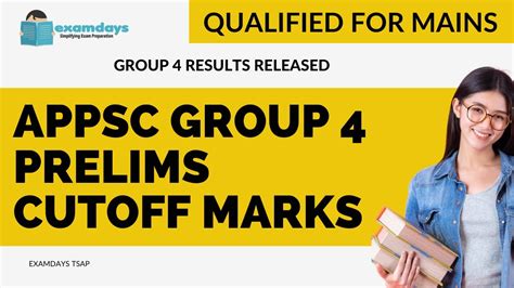 APPSC Group 4 Cut Off Marks District Wise 2022 Selection List