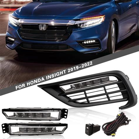 Front Bumper Fog Lamp Upgrade Kit FOR HONDA INSIGHT 2019 2020 2021 2022