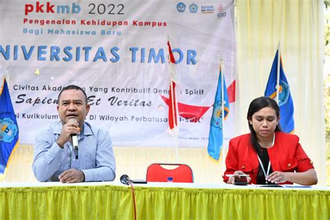 Sambut Mahasiswa Baru Unimor Gelar Pkkmb Hari Kedua Universitas Timor