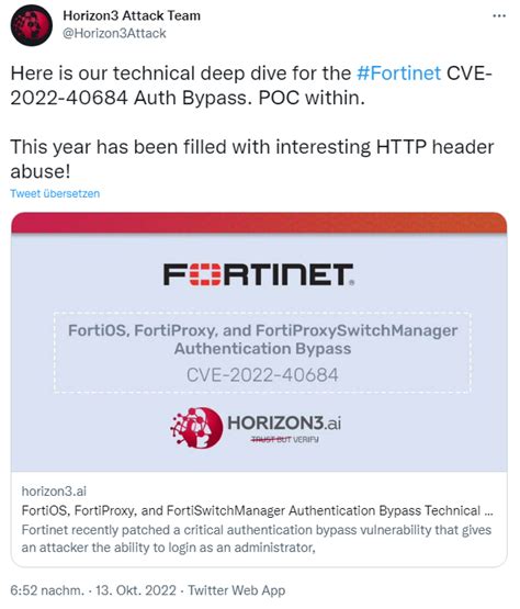 Fortinet Advisory About An Authentication Bypass Vulnerability CVE 2022