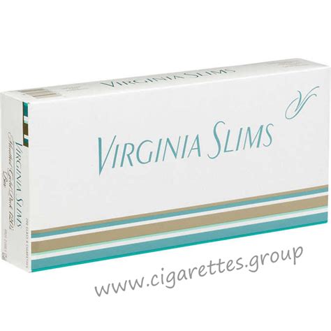 Virginia Slims S Menthol Gold Pack Box Cigarettes Cigarettes Group