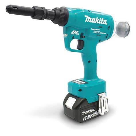 Huck Cordless Huck Gun For Rivets And Up To 1/4" Two-Pc Huckbolt Fstnrs ...