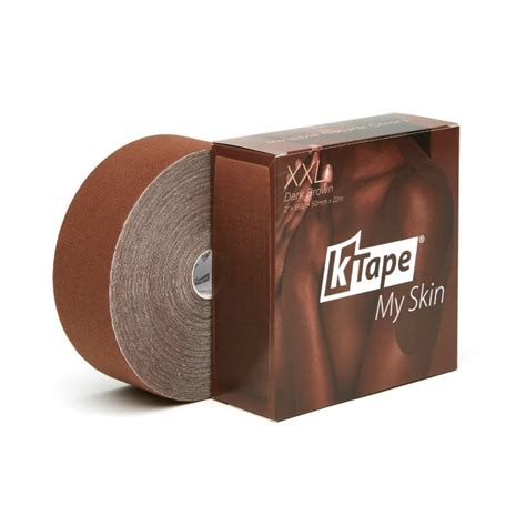 Cinta de kinesiología K Tape My Skin XXL 50mm x 22m Color marrón