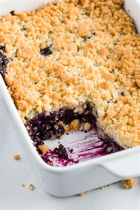 Easy Blueberry Crisp Kippi At Home