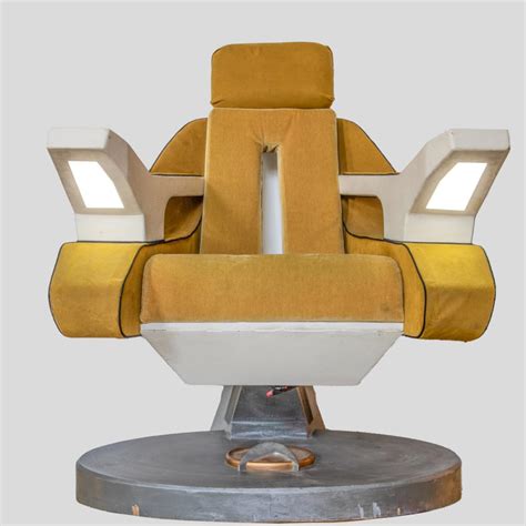 A Reproduction Starfleet Command Captain Picards Chair By C