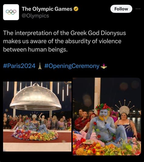 Olympic Games Post Claims Controversial Mockery By Drag Artists Is