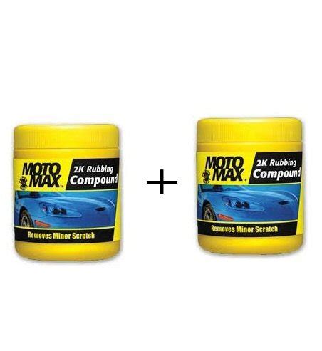 Motomax K Rubbing Compound Pack Of Amazon In Car Motorbike