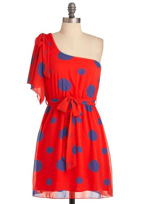 Modcloth Dot Mention It Dress If Only I Had A Need For A Grove Dress