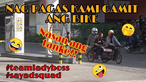 Nag Pagas Kami Gamit Ang Bike Prank Sayad Squad Norme Garcia YouTube