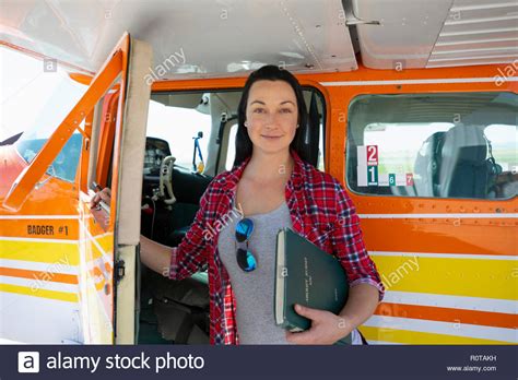 Smiling Pilot Hi Res Stock Photography And Images Alamy