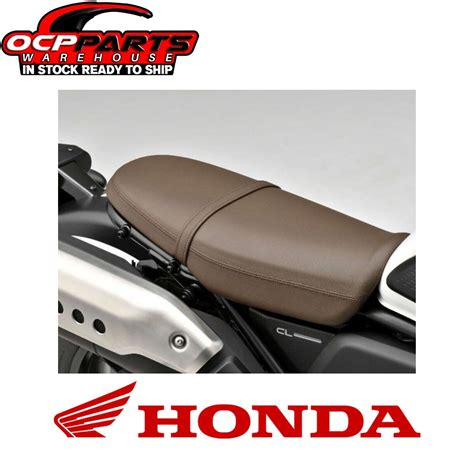 Honda Seat Tall Brown Mm Scl Scrambler Genuine Oem R K S