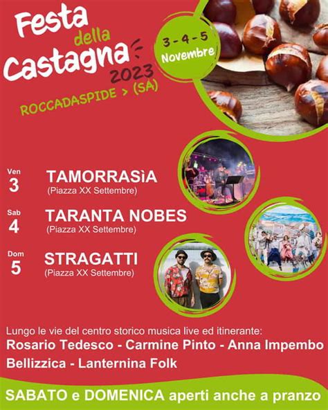 Festa Della Castagna Dovesivaquestasera