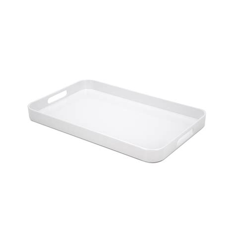 Happy Melamine Serving Tray White | IMPULSE!