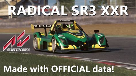 The New OFFICIAL Radical SR3 XXR In Assetto Corsa YouTube