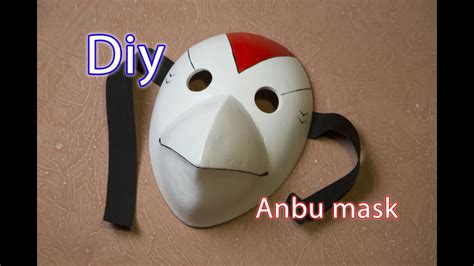 Маска Анбу из Наруто своими руками! DIY Naruto Anbu Mask! - YouTube