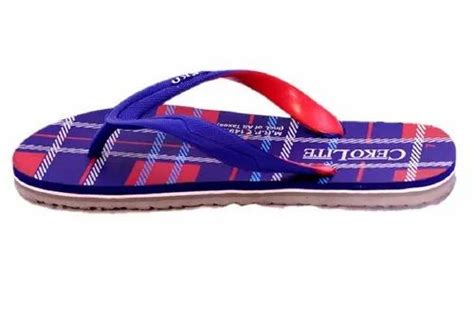 Mens Rubber Printed Flip Flop Slipper At Rs Pair Mens Printed